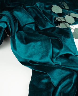 Бархат стрейч однотонный