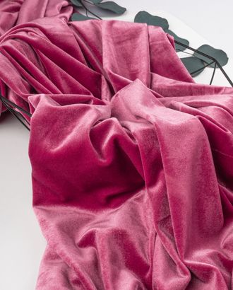 Бархат стрейч однотонный