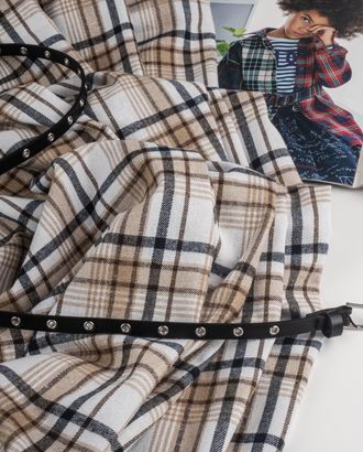 Рубашечная фланель клетка