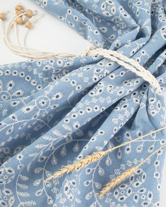 Лен с вышивкой "Ветта"