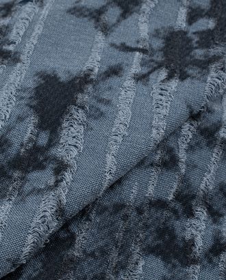 Трикотаж со спущенными петлями принт