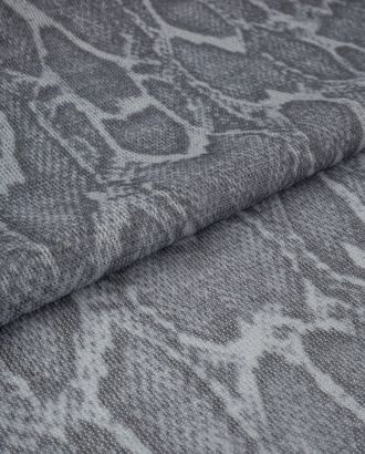 Трикотаж с люрексом "Ёё" принт D2