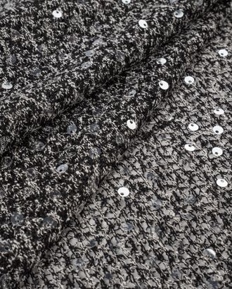 Ажурный трикотаж "Долорес" с пайеткой